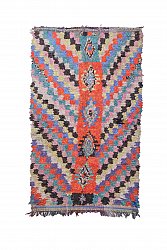 Marokkolainen Kilim matto Boucherouite 250 x 150 cm