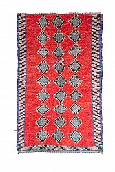 Marokkolainen Kilim matto Boucherouite 285 x 170 cm