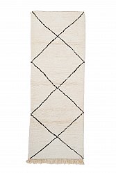 Marokkolainen Kilim matto Beni Ouarain 275 x 100 cm