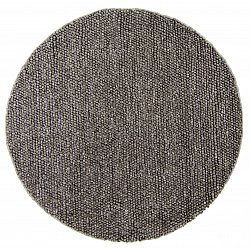 Pyöreä matot - Avafors Wool Bubble (antracit)