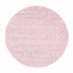 Pyöreä matot - Trim (vaaleanpunainen)