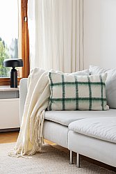 Tyynynpäällinen villasekoite - Rachel (vihreä)