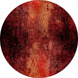 Pyöreät matot - Wells (punainen)