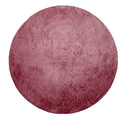 Pyöreä matot - Aranga Super Soft Fur (rose)