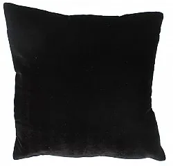 Silkkisametista (musta) 45 x 45 cm
