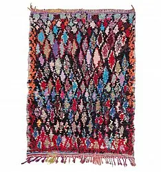 Marokkolainen Kilim matto Boucherouite 185 x 125 cm