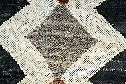 Marokkolainen Kilim matto Boucherouite 140 x 270 cm