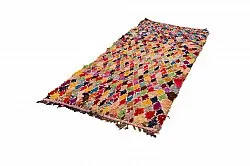 Marokkolainen Kilim matto Boucherouite 120 x 335 cm
