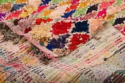 Marokkolainen Kilim matto Boucherouite 120 x 335 cm