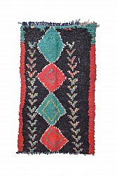 Marokkolainen Kilim matto Boucherouite 165 x 110 cm