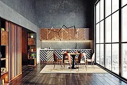 Wilton-matto - Cesina (beige/kulta)