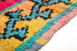 Marokkolainen Kilim matto Boucherouite 260 x 135 cm