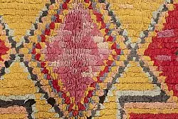 Marokkolainen Kilim matto Boucherouite 250 x 145 cm