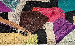 Marokkolainen Kilim matto Boucherouite 135 x 245 cm
