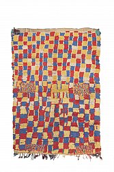 Marokkolainen Kilim matto Boucherouite 240 x 160 cm