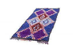 Marokkolainen Kilim matto Boucherouite 235 x 90 cm