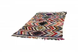 Marokkolainen Kilim matto Boucherouite 235 x 145 cm