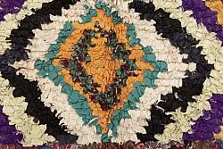 Marokkolainen Kilim matto Boucherouite 235 x 145 cm