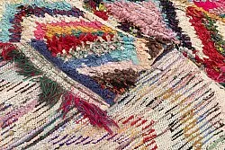 Marokkolainen Kilim matto Boucherouite 235 x 145 cm