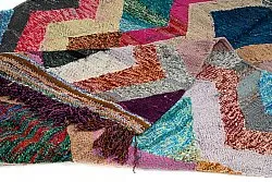 Marokkolainen Kilim matto Boucherouite 135 x 260 cm