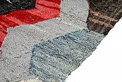 Marokkolainen Kilim matto Boucherouite 135 x 225 cm