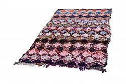Marokkolainen Kilim matto Boucherouite 220 x 130 cm