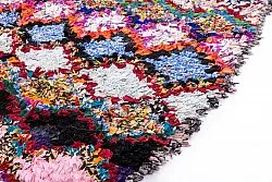 Marokkolainen Kilim matto Boucherouite 220 x 130 cm