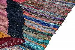 Marokkolainen Kilim matto Boucherouite 150 x 325 cm