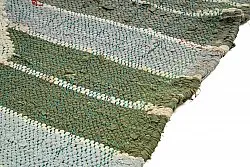 Marokkolainen Kilim matto Boucherouite 120 x 280 cm