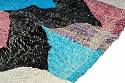 Marokkolainen Kilim matto Boucherouite 120 x 230 cm