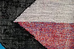 Marokkolainen Kilim matto Boucherouite 120 x 230 cm