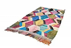 Marokkolainen Kilim matto Boucherouite 150 x 275 cm