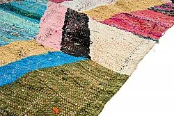 Marokkolainen Kilim matto Boucherouite 150 x 275 cm