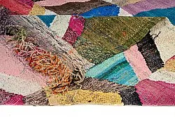 Marokkolainen Kilim matto Boucherouite 150 x 275 cm