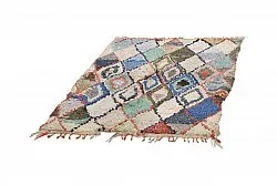 Marokkolainen Kilim matto Boucherouite 230 x 130 cm
