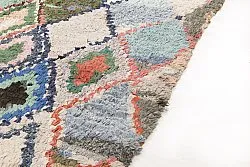 Marokkolainen Kilim matto Boucherouite 230 x 130 cm