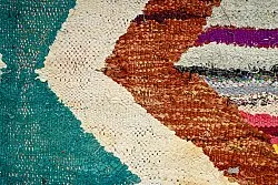Marokkolainen Kilim matto Boucherouite 125 x 225 cm