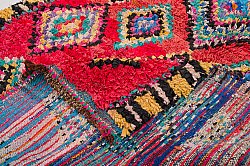 Marokkolainen Kilim matto Boucherouite 290 x 140 cm