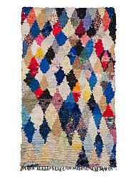 Marokkolainen Kilim matto Boucherouite 275 x 155 cm