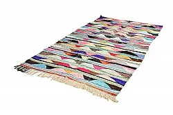 Marokkolainen Kilim matto Boucherouite 145 x 250 cm