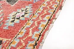 Marokkolainen Kilim matto Boucherouite 275 x 130 cm