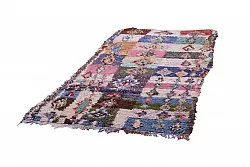 Marokkolainen Kilim matto Boucherouite 275 x 145 cm
