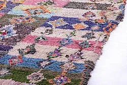 Marokkolainen Kilim matto Boucherouite 275 x 145 cm