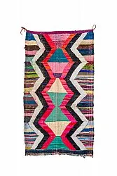 Marokkolainen Kilim matto Boucherouite 165 x 290 cm