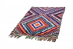 Marokkolainen Kilim matto Boucherouite 210 x 140 cm