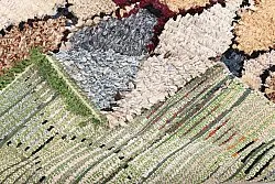 Marokkolainen Kilim matto Boucherouite 200 x 145 cm