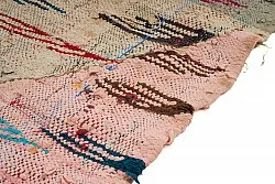 Marokkolainen Kilim matto Boucherouite 135 x 245 cm