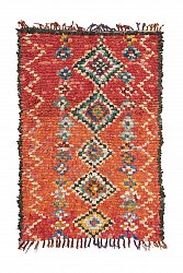 Marokkolainen Kilim matto Boucherouite 185 x 125 cm
