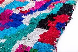 Marokkolainen Kilim matto Boucherouite 210 x 120 cm