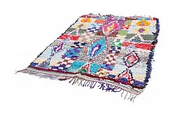 Marokkolainen Kilim matto Boucherouite 195 x 150 cm